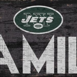 New York Jets Sign Wood 12x6 Family Design