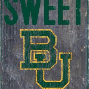 Baylor Bears Wood Sign - Home Sweet Home 6x12