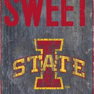 Iowa State Cyclones Wood Sign - Home Sweet Home 6x12