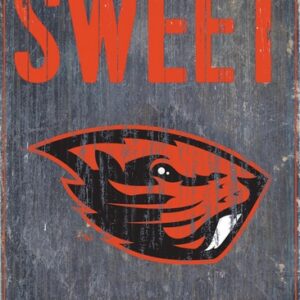 Oregon State Beavers Wood Sign - Home Sweet Home 6x12