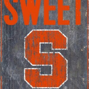 Syracuse Orange Wood Sign - Home Sweet Home 6x12