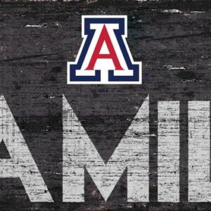 Arizona Wildcats Sign Wood 12x6 Family Design