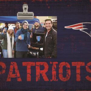 New England Patriots Clip Frame