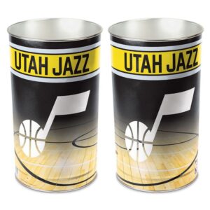 Utah Jazz Wastebasket 15 Inch