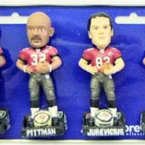 Tampa Bay Buccaneers Super Bowl 37 Champ Forever Collectibles Mini Bobblehead Set CO