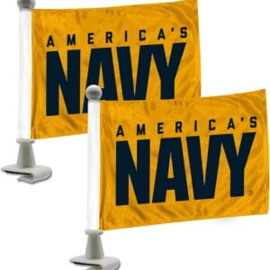 Navy Midshipmen Flag Set 2 Piece Ambassador Style