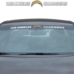 Los Angeles Chargers Decal 35x4 Windshield Style