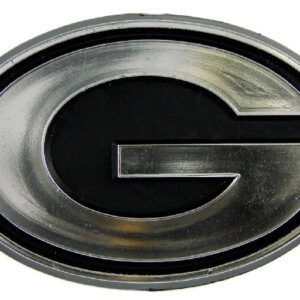 Green Bay Packers Auto Emblem - Silver
