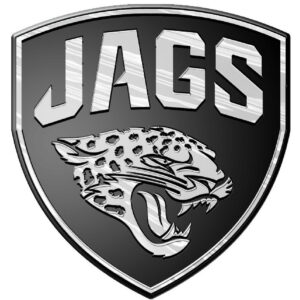 Jacksonville Jaguars Auto Emblem - Silver