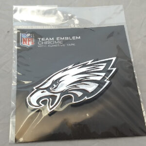 Philadelphia Eagles Auto Emblem - Silver