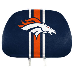 Denver Broncos Headrest Covers Full Printed Style
