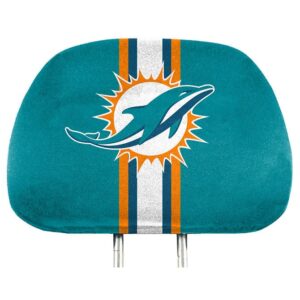 Miami Dolphins Headrest Covers Full Printed Style
