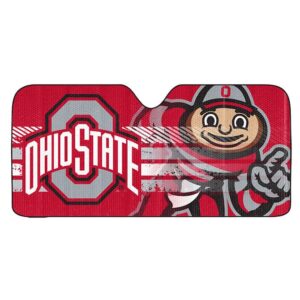 Ohio State Buckeyes Auto Sun Shade 59x27