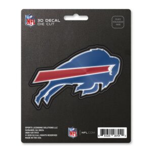 Buffalo Bills Decal 5x8 Die Cut 3D Logo Design