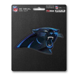 Carolina Panthers Decal 5x8 Die Cut 3D Logo Design