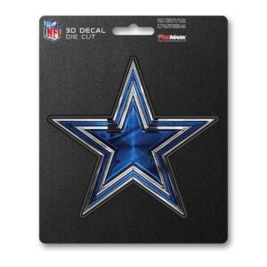 Dallas Cowboys Decal 5x8 Die Cut 3D Logo Design