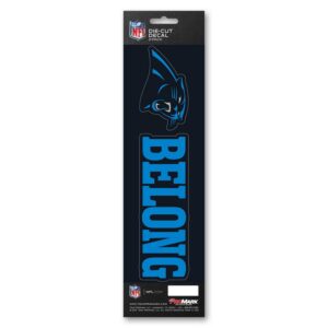 Carolina Panthers Decal Die Cut Slogan Pack