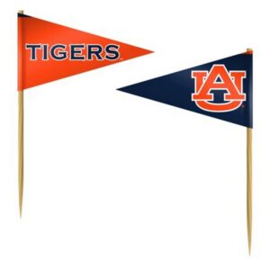 Auburn Tigers Toothpicks 36 Piece Pennant Style FanPicks