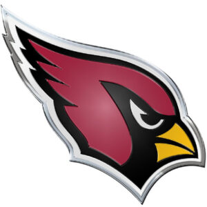 Arizona Cardinals Auto Emblem - Color
