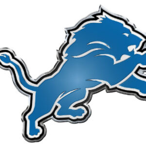 Detroit Lions Auto Emblem - Color