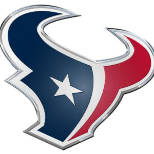 Houston Texans Auto Emblem - Color