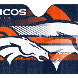 Denver Broncos Auto Sun Shade - 59"x27"