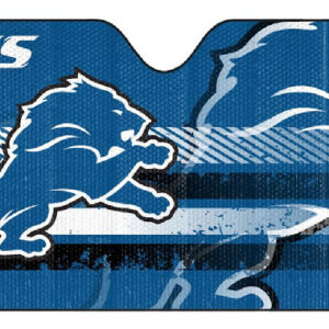 Detroit Lions Auto Sun Shade - 59"x27"