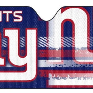 New York Giants Auto Sun Shade - 59"x27"
