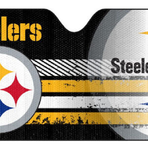 Pittsburgh Steelers Auto Sun Shade - 59"x27"