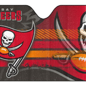 Tampa Bay Buccaneers Auto Sun Shade - 59"x27"