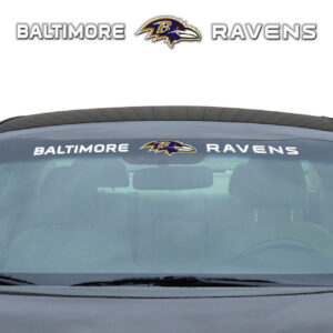 Baltimore Ravens Decal 35x4 Windshield