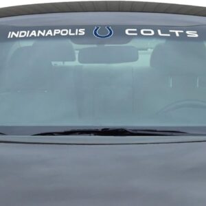 Indianapolis Colts Decal 35x4 Windshield Style