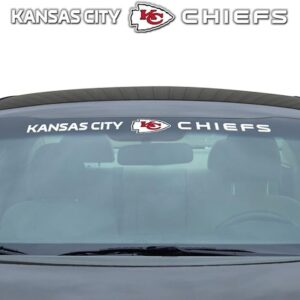 Kansas City Chiefs Decal 35x4 Windshield Style