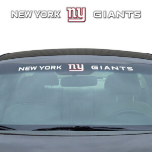 New York Giants Decal 35x4 Windshield