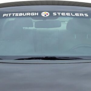Pittsburgh Steelers Decal 35x4 Windshield Style