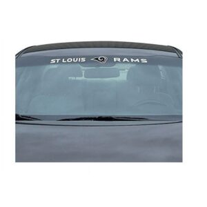 St. Louis Rams Decal 35x4 Windshield Style