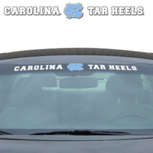 North Carolina Tar Heels Decal 35x4 Windshield