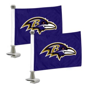 Baltimore Ravens Flag Set 2 Piece Ambassador Style