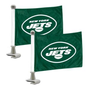 New York Jets Flag Set 2 Piece Ambassador Style