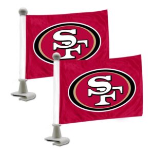 San Francisco 49ers Flag Set 2 Piece Ambassador Style