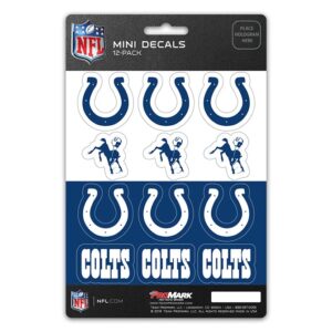 Indianapolis Colts Decal Set Mini 12 Pack