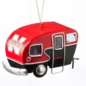 Nebraska Cornhuskers Ornament Camper Design CO