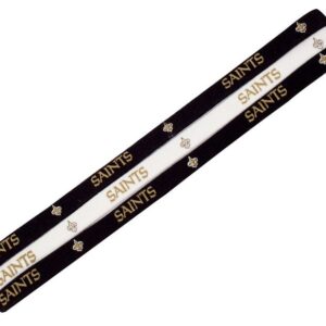 New Orleans Saints Elastic Headbands