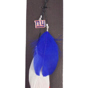 New York Giants Team Color Feather Hair Clip CO