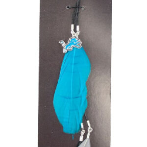 Detroit Lions Team Color Feather Hair Clip