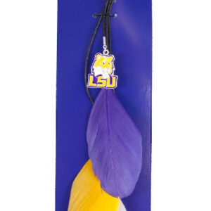 LSU Tigers Team Color Feather Hair Clip CO