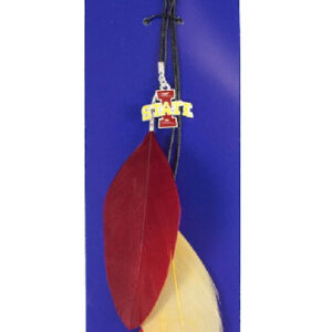 Iowa State Cyclones Team Color Feather Hair Clip CO