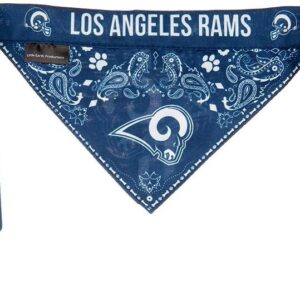 Los Angeles Rams Pet Bandanna Size XS