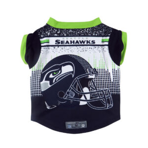 Seattle Seahawks Pet Performance Tee Shirt Size L
