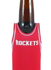 Houston Rockets Bottle Jersey Holder Red